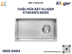 Chậu rửa bát Kluger KY8045FS Basic - LINEN dập nổi chống trầy xước - inox 304